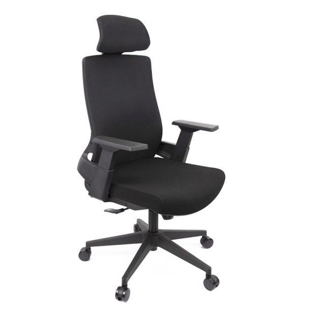 Кресло Наос Черный, Черный (47512920) в интернет-магазине