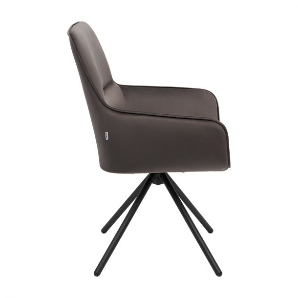 Крісло поворотне Frost LC 180 Uttario 2961, Чорний (1011084997) цена
