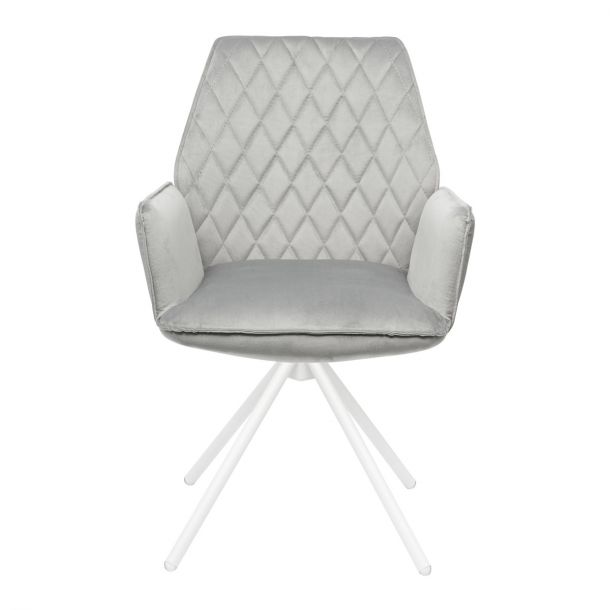 Крісло поворотне Moris LC 180 Uttario 2973, Білий (1011059197) цена