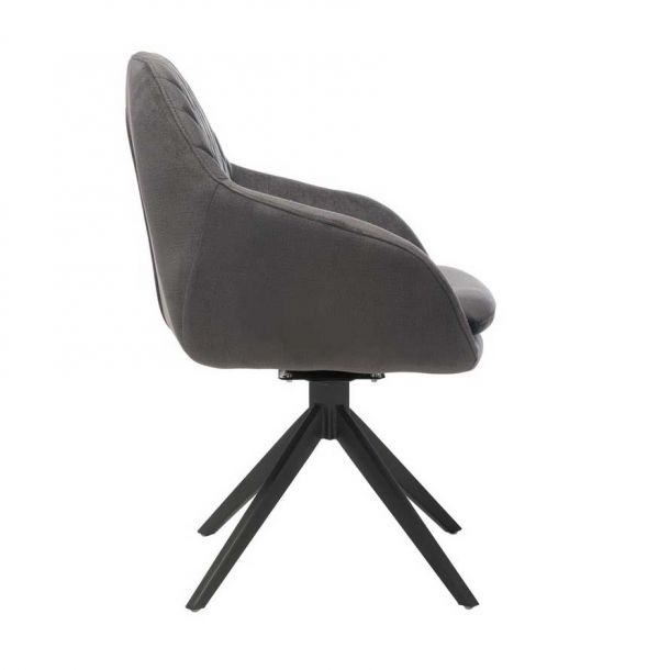Поворотний стілець R-85 fabric Графіт (23439294) фото