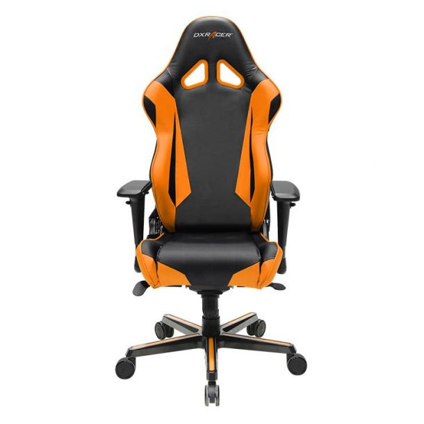 Кресло геймерское RACING OH/RV001 Черный, Оранжевый (38250920) hatta