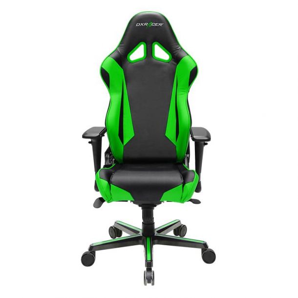 Кресло геймерское RACING OH/RV001 Черный, Зеленый (38250919) hatta