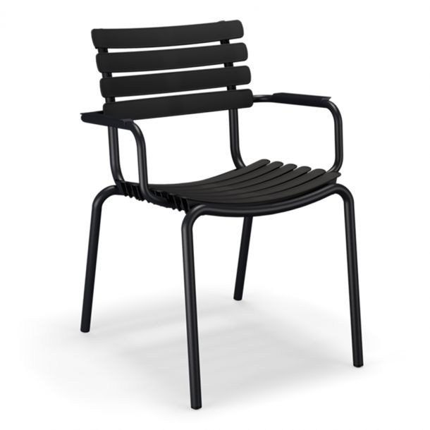 Кресло Reclips Dining Chair Black (134936438)