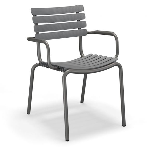 Кресло Reclips Dining Chair Grey (134936440)