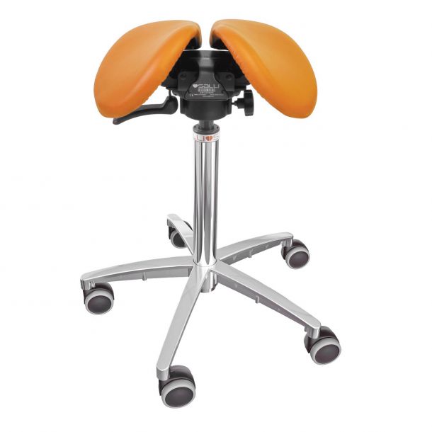 Кресло Small SwayFit Orange, Хром (115738256)
