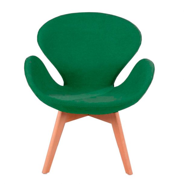 Кресло Swan Wood Зеленый (10372435)