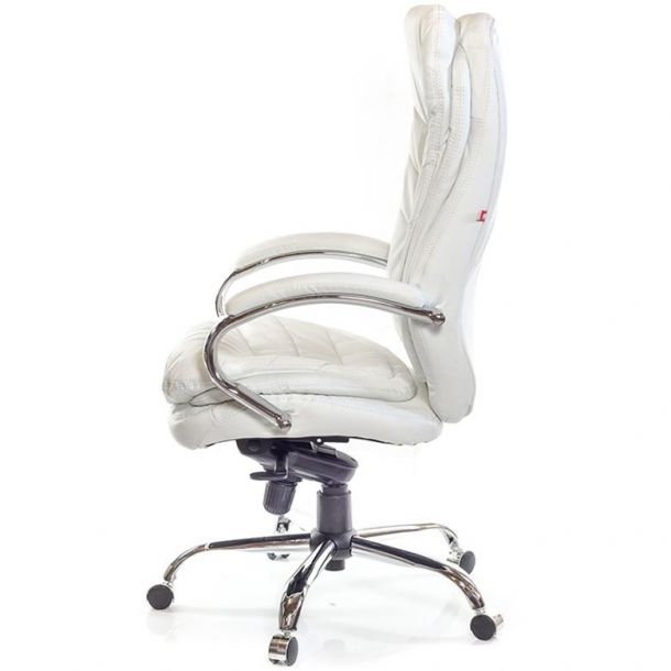 Кресло Валенсия Soft Кожа Белый (47336320) цена