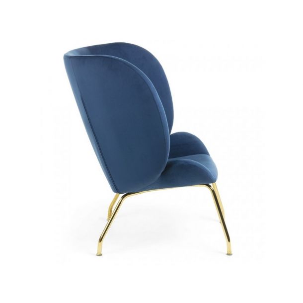 Кресло VERNEN Темно-синий (90916401) цена
