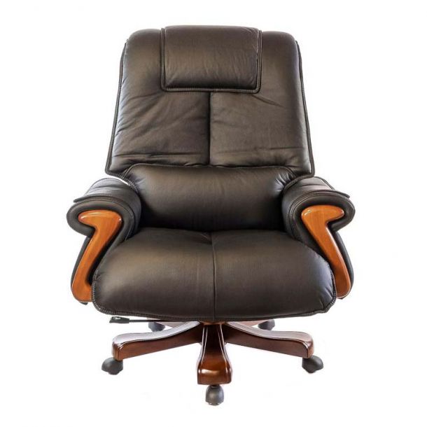 Кресло Вольтер EX D-TILT Кожа Черный (47403541) фото