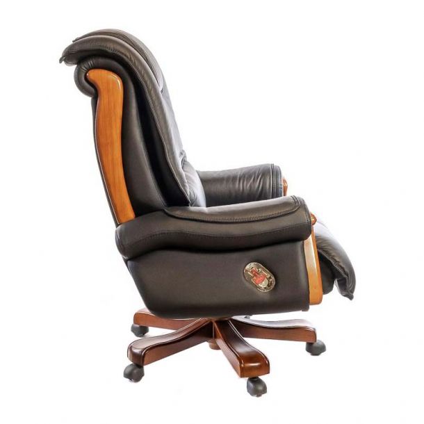 Кресло Вольтер EX D-TILT Кожа Черный (47403541) цена