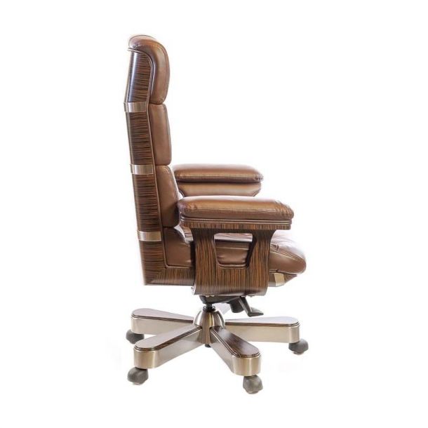 Кресло Вудлес EX MB Кожа Коричневый (47403530) цена