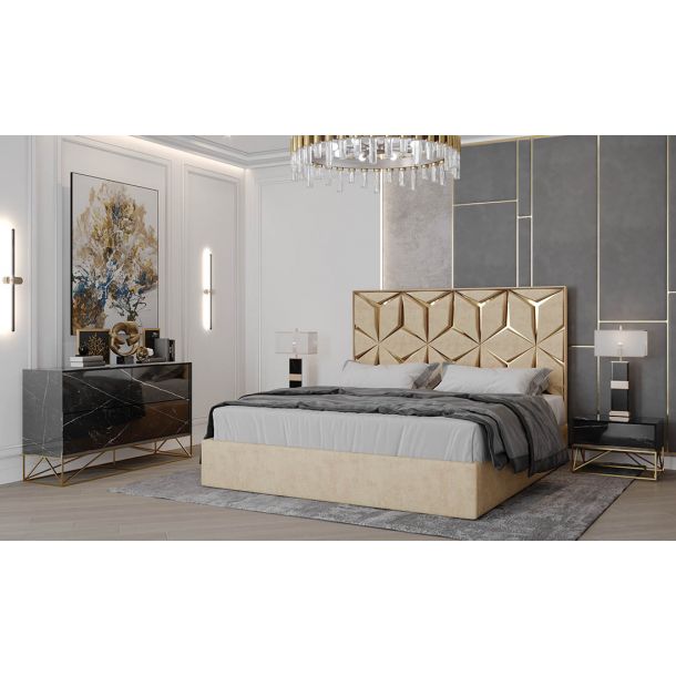 Кровать Кристал с ПМ 160x200 (1351205728) цена