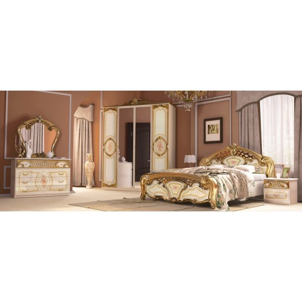 Ліжко Regina Голд з каркасом ПМ 160x200 (94524423) цена