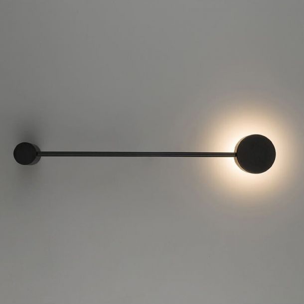 Настінний світильник Orbit I M Чорний (109727508) фото