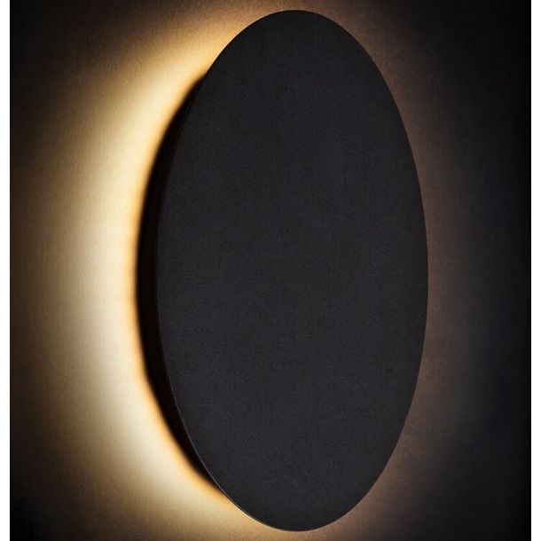 Настінний світильник Ring LED M Чорний (109727535) фото
