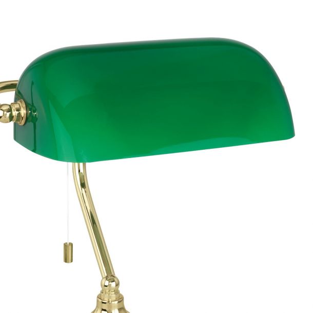 Настільна лампа Banker Зелений (110732328) цена
