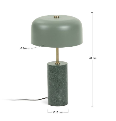 Настольная лампа BISCANE Зеленый (90733613) в Украине