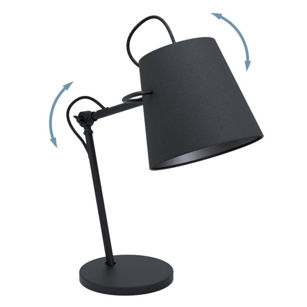 Настільна лампа Granadillos Чорний (110732908) hatta