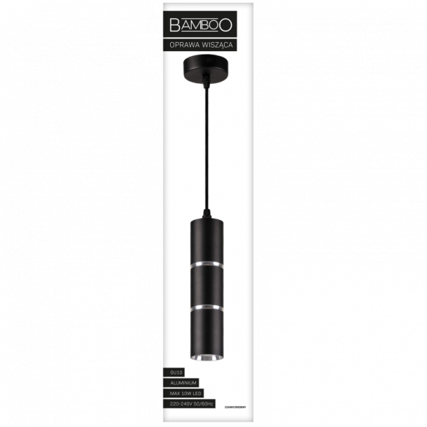Підвісний світильник BAMBOO GU10 Чорний (1551031726) в интернет-магазине