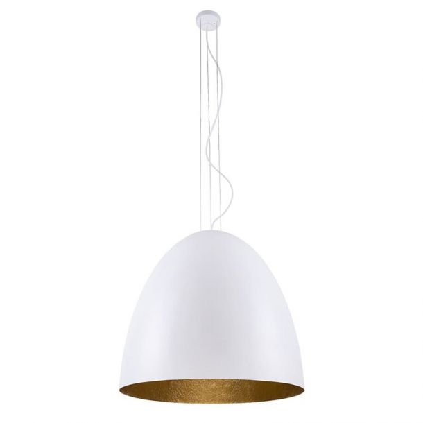 Подвесной светильник Egg L Белый, Золотой (109727707)