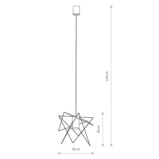 Подвесной светильник Gstar Латунный (109727283) цена