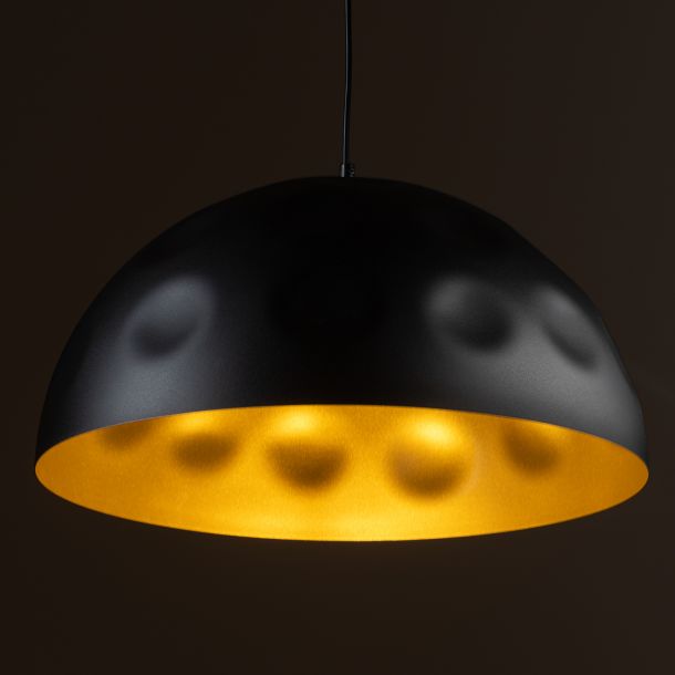 Подвесной светильник HEMISPHERE HIT L Черный, Золотой (109935993) цена