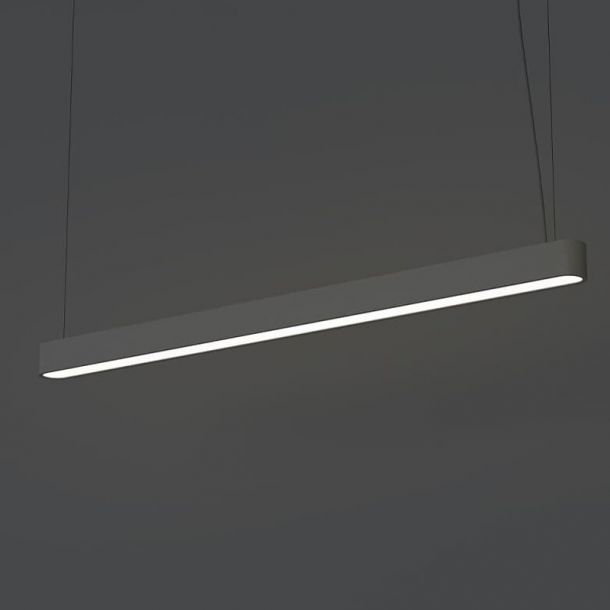 Подвесной светильник SOFT LED 120X6 Серый (109727239) недорого