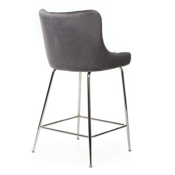 Полубарный стул B-120-1 Серый (23382715) в интернет-магазине