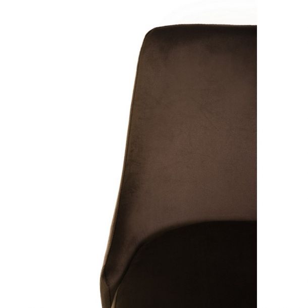 Напівбарний стілець B-128 Мокко-вельвет (23463149) купить