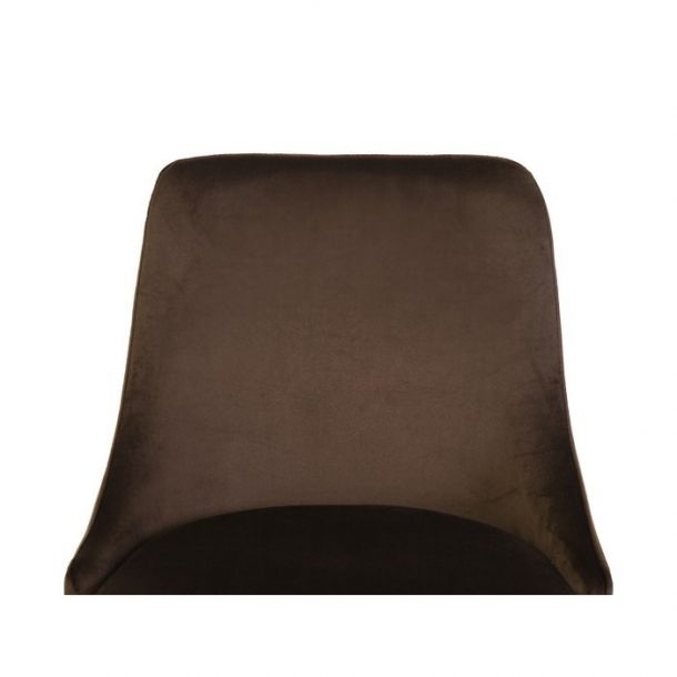 Напівбарний стілець B-128 Мокко-вельвет (23463149) hatta