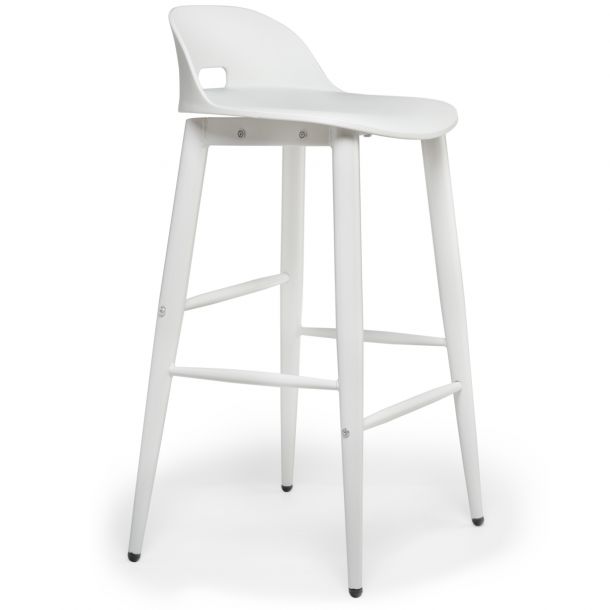 Напівбарний стілець Demo 65 Білий (44524390) дешево