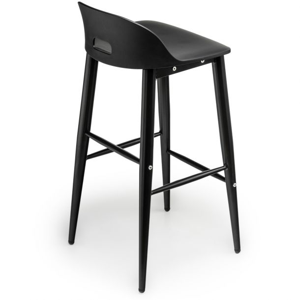 Напівбарний стілець Demo 65 Чорний (44524391) дешево