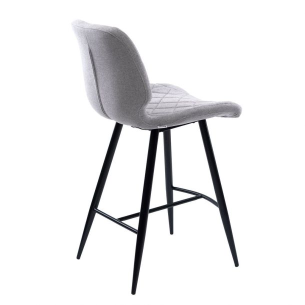 Напівбарний стілець Diamond Світло-сірий (31376547) цена