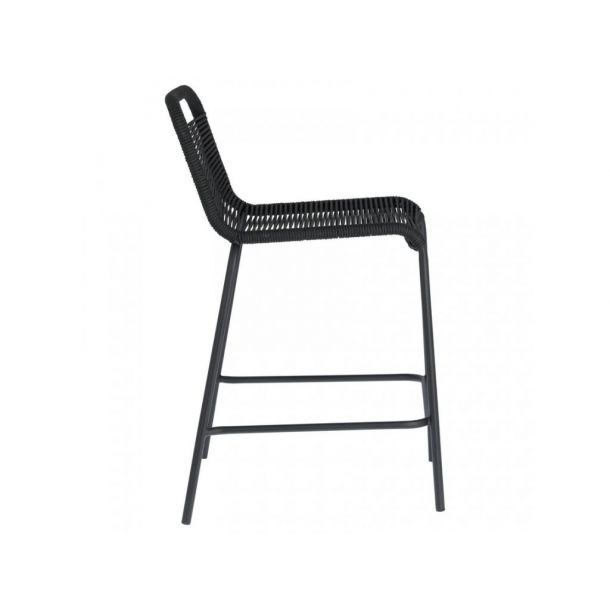 Напівбарний стілець GLENVILLE Чорний (90897247) цена