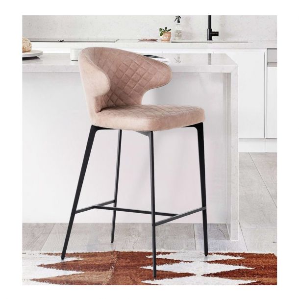 Полубарный стул Keen Бежевый (31460413) в интернет-магазине