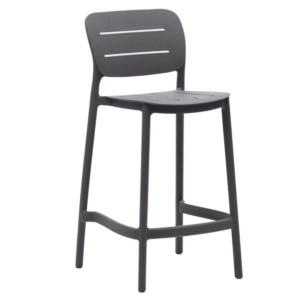 Полубарный стул MORELLA Серый (90936039)