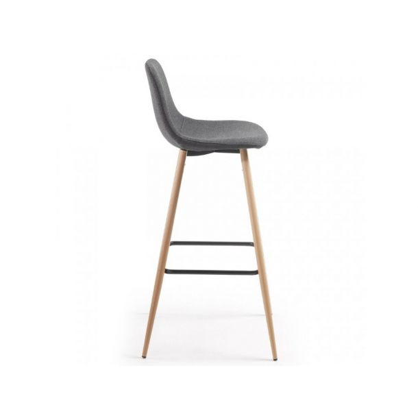 Полубарный стул Nolite Темно-серый (90897283) цена