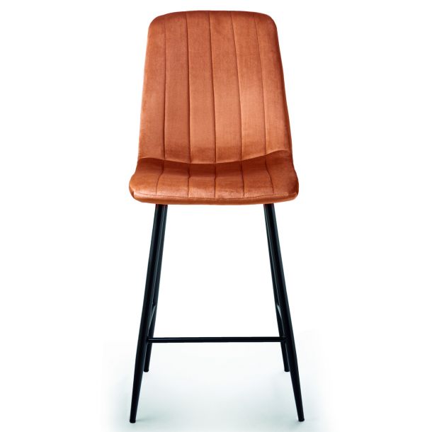 Напівбарний стілець Petty Velvet Бронзовий (44479171) цена
