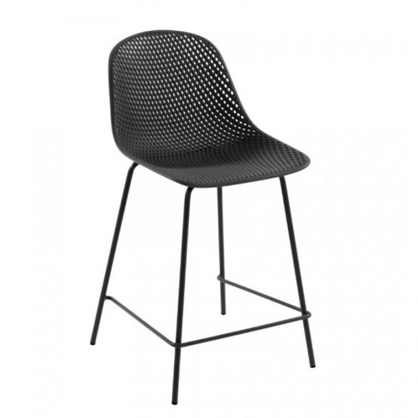 Полубарный стул Quinby Темно-серый (90897280)