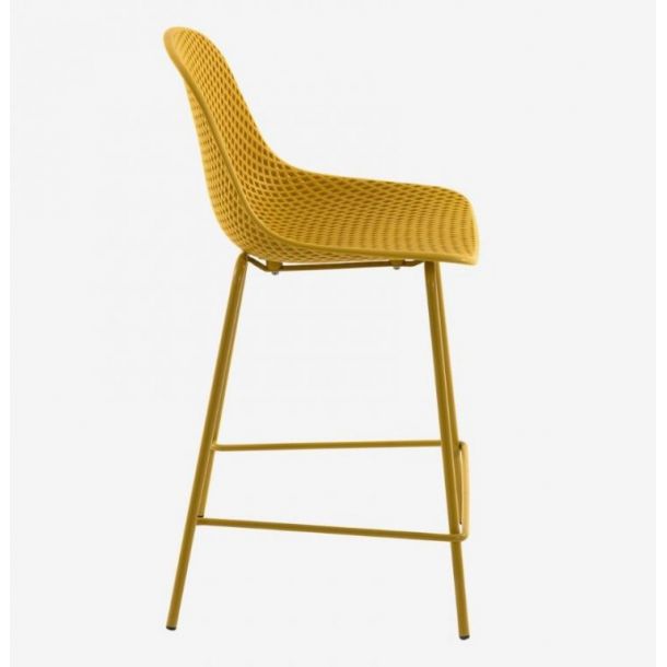 Полубарный стул Quinby Желтый (90897282) цена