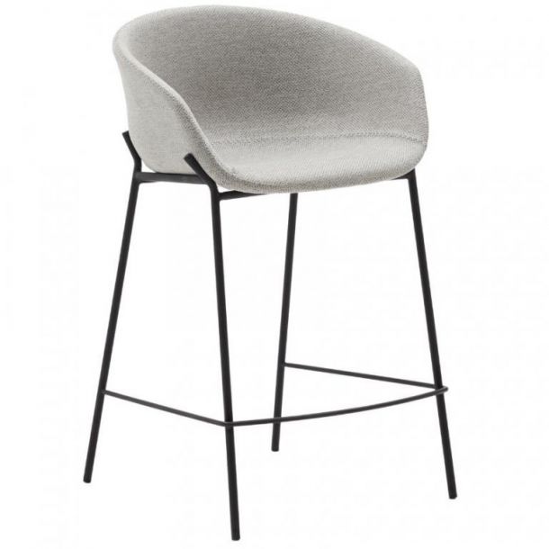 Полубарный стул ZADINE Ткань Серый (90895653)