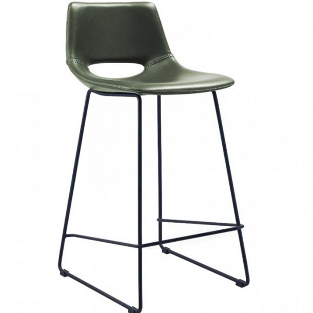 Полубарный стул ZIGGY Зеленый (90893054)