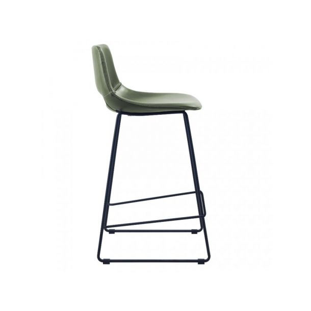 Полубарный стул ZIGGY Зеленый (90893054) цена