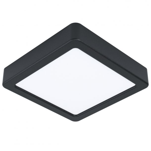 Потолочный светильник FUEVA V 160х160 3000K Черный (110738342)