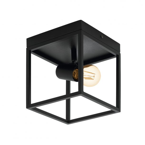Потолочный светильник SILENTINA 1 Черный (110735286)