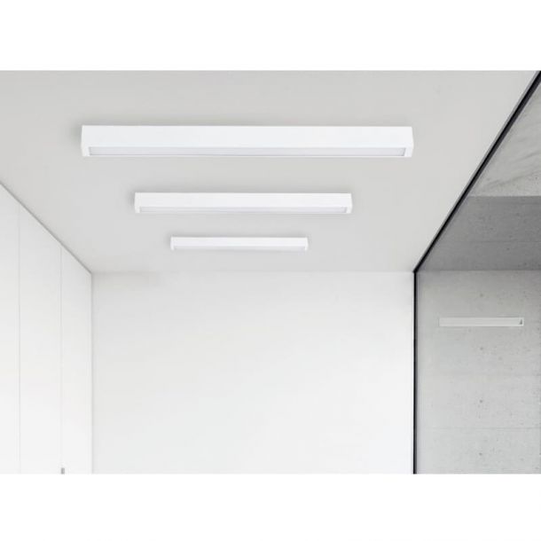 Потолочный светильник Straight ceiling led 90 Белый (109729873) цена