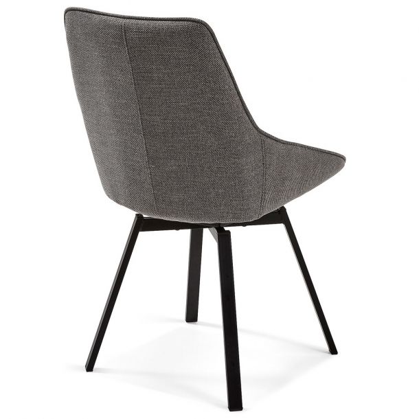 Поворотный стул Haston Темно-серый (90637606) купить