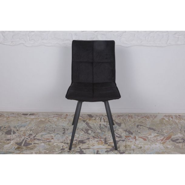 Поворотный стул Madrid Velvet Черный (521018541) hatta