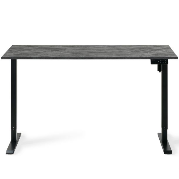 Регулируемый стол ADAPWORK SmartDesk 138х68 Черный бетон, Черный (106735889) фото
