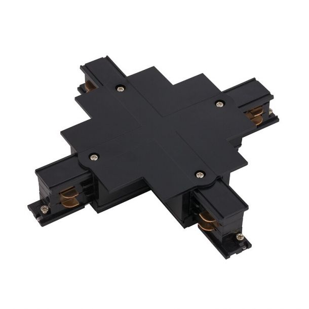 Соединитель Ctls Recessed Power X Connector IP20 Черный (109986685)